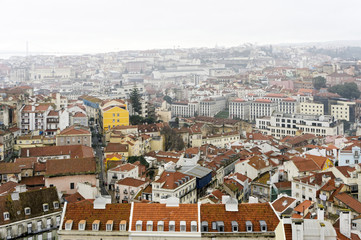 Obraz premium a view of lisbona