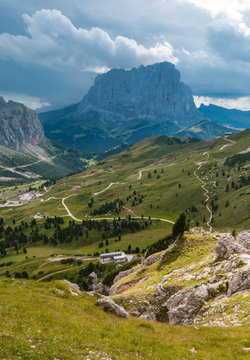 Sassolungo mount.
