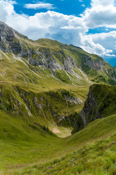 Dramatic mountin landscape. Dolomity. Italy.