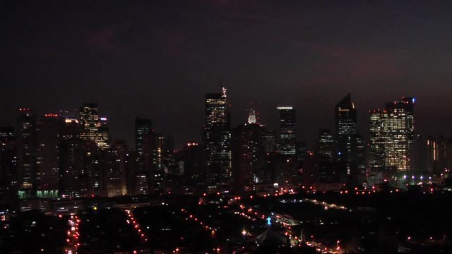 Makati Skyline early evening