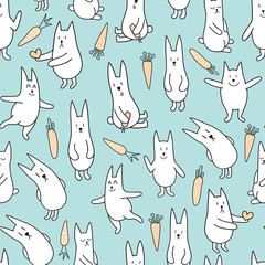 carrots and rabbit patterns