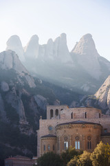 Fototapeta premium The monastery of Santa Maria de Montserrat, Spain