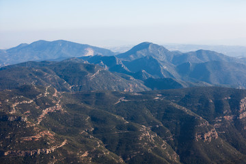 Obraz premium The Montserrat mountains