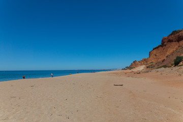 Algarve rocks - coast in Portugal, Quarteria, Vale de Lobo