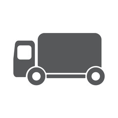 Truck icon vector. EPS10