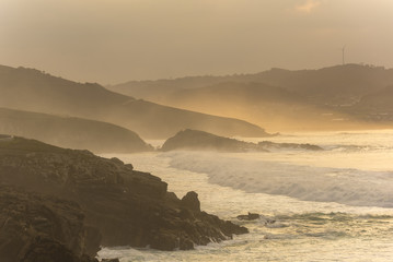 Coast of Arteixo (La Coruna, Spain).