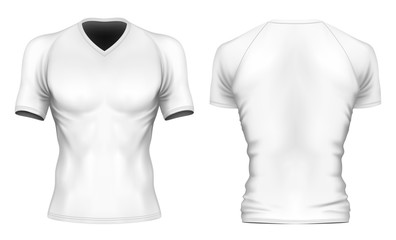 Short-sleeve v-neck t-shirt