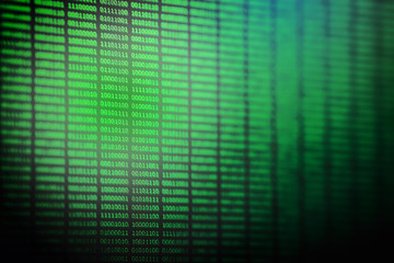 Binary code background