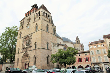Lot, vue de la cath&eacute;drale Saint &Eacute;tienne de Cahors