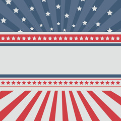 wall background american icon, vector illustration image