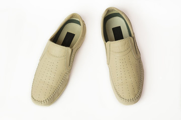 Beige Men's loafers