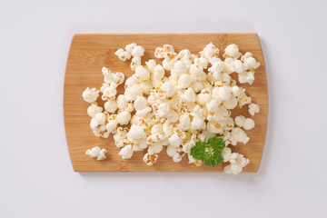 pile of fresh popcorn