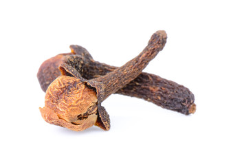 cloves on white background
