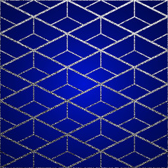 Fototapeta premium Silver festive background, greeting card