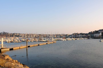 Fototapeta na wymiar port de Camaret Finistère Bretagne France