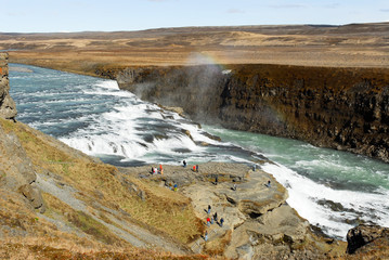 Gullfoss - Wasserfall auf Island