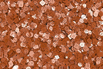 Colorful background made from sewing buttons