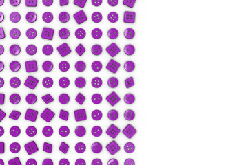 Colorful background made from sewing buttons