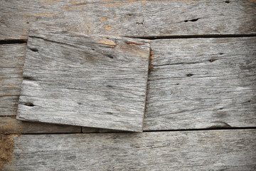 Old wood use as natural background