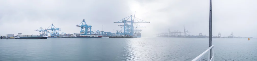 Crédence de cuisine en verre imprimé Rotterdam Rotterdam Maasvlakte