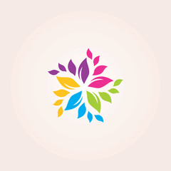 Fan Flower logo