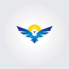Eagle Flying Logo