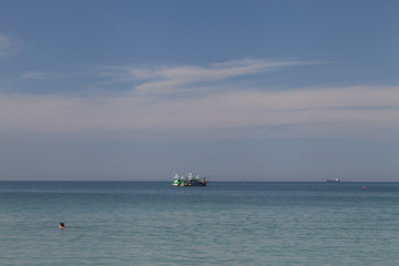 Beautiful sea landscape