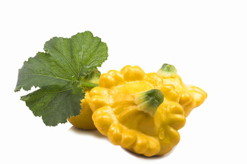 decorative small yellow squash