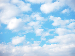 Blue sky and cloud