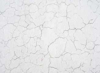  Grunge concrete cement wall with crack in industrial building,