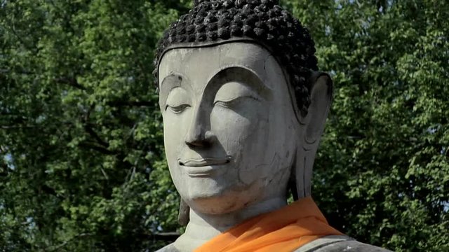Buddha Statues at Wat Yai Chaya Mongkol, Ayuthaya