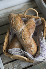 フランスパンのバケット