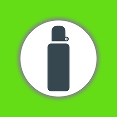 Thermos icon vector