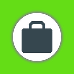 Briefcase icon vector