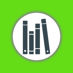 Books icon vector