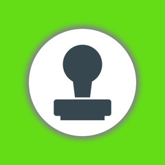 Stamp icon vector
