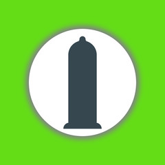 Condom icon vector