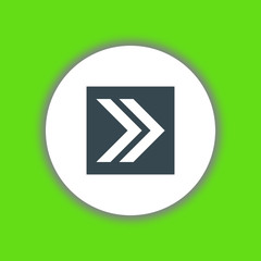 Double right icon vector