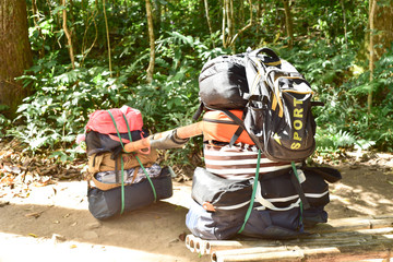 Carry up the mountain