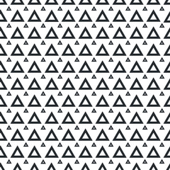 triangle seamless pattern memphis style background