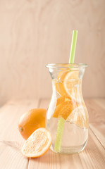 Lemonade with fresh lemon