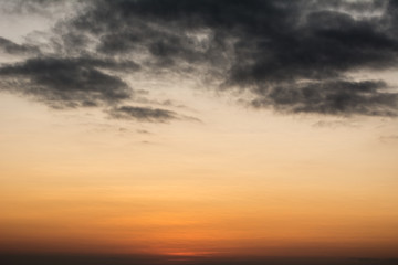 Fototapeta premium Sunset at the Mountain Hill,Beautiful sunlight, Golden lights background