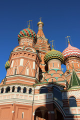 Fototapeta na wymiar Moscow,Saint Basil's Cathedral.