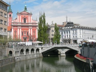 Lubiana - il triplice ponte