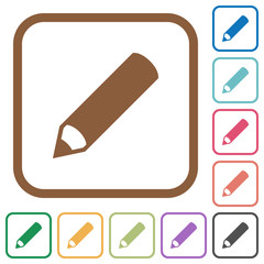 Pencil simple icons