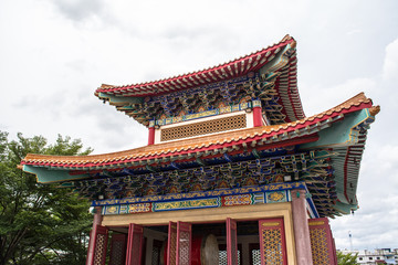 Chinese art in a temple