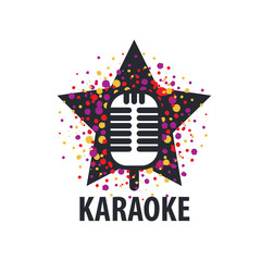 vector logo karaoke