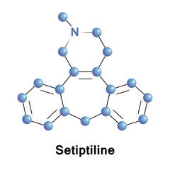 Setiptiline, also known as teciptiline, is a tetracyclic antidepressant TeCA which acts as a noradrenergic and specific serotonergic antidepressant NaSSA