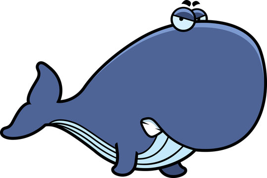recommend clip art: Angry Cartoon Whale