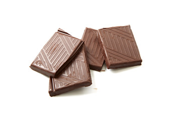 Sweet food Dark chocolate bar